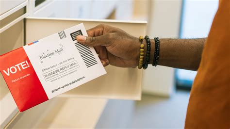 When handling Election Mail, the color must be right.